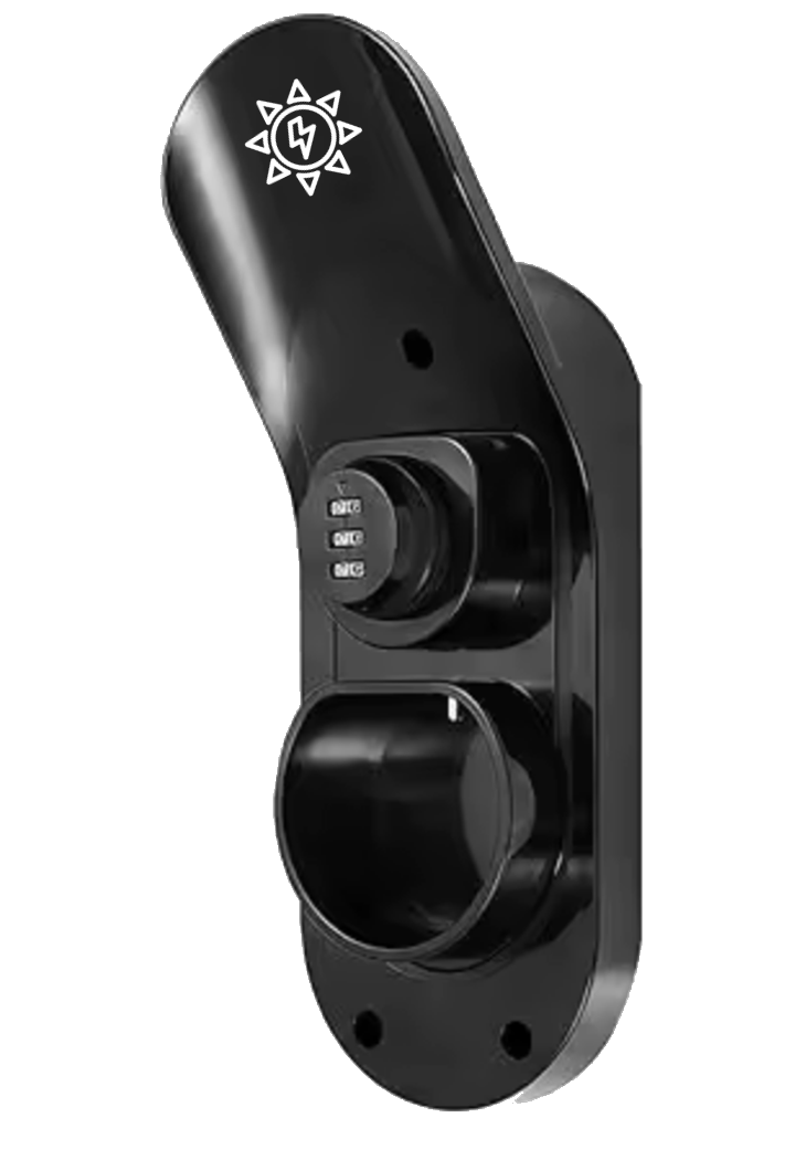 Typ 2 Wandhalterung Abschliessbar - Verriegelbar / Kabelmanagement E-Mobilität