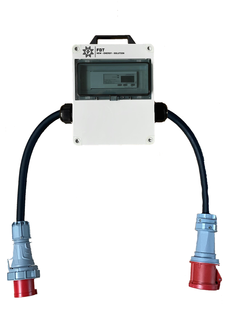 Zwischensteckerzähler / 125A CEE / Digital-LCD / MID-Geeicht