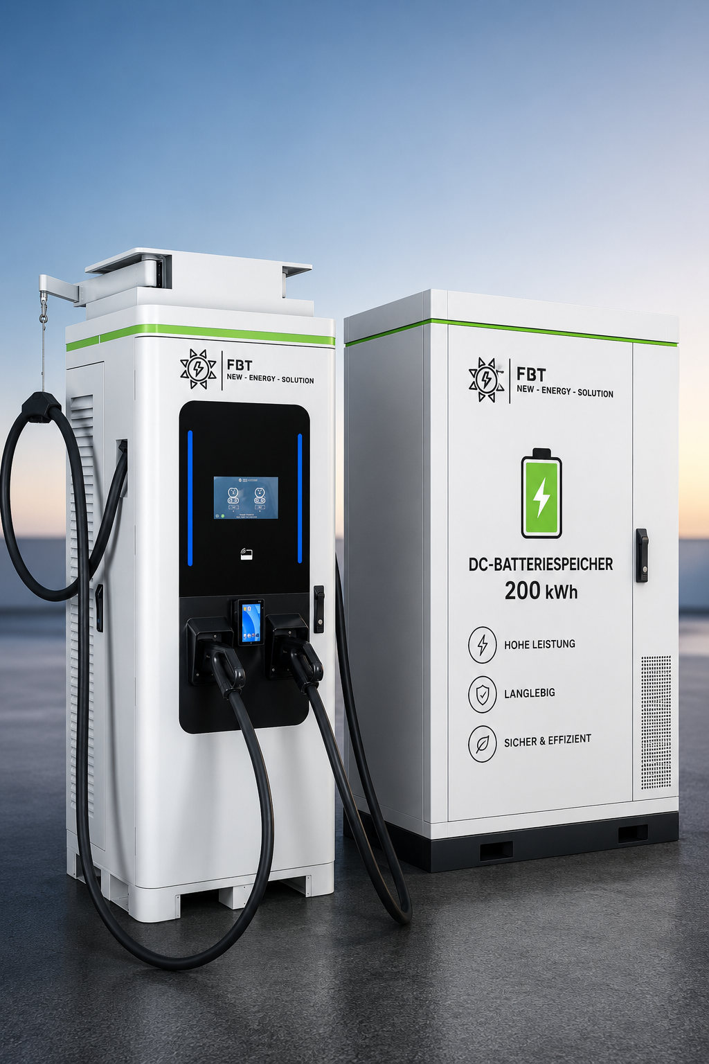 DC-DC Supercharger 80-320 KW / DC Ladestation AKKU / Schnellladegerät / Eichrechtskonform
