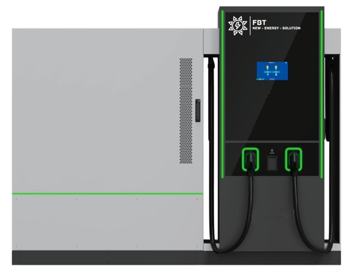 DC-Ladegerät mit Batteriespeicher 200 KW / Akkuspeicher 260 KWH / Schnellladegerät / Eichrechtskonform