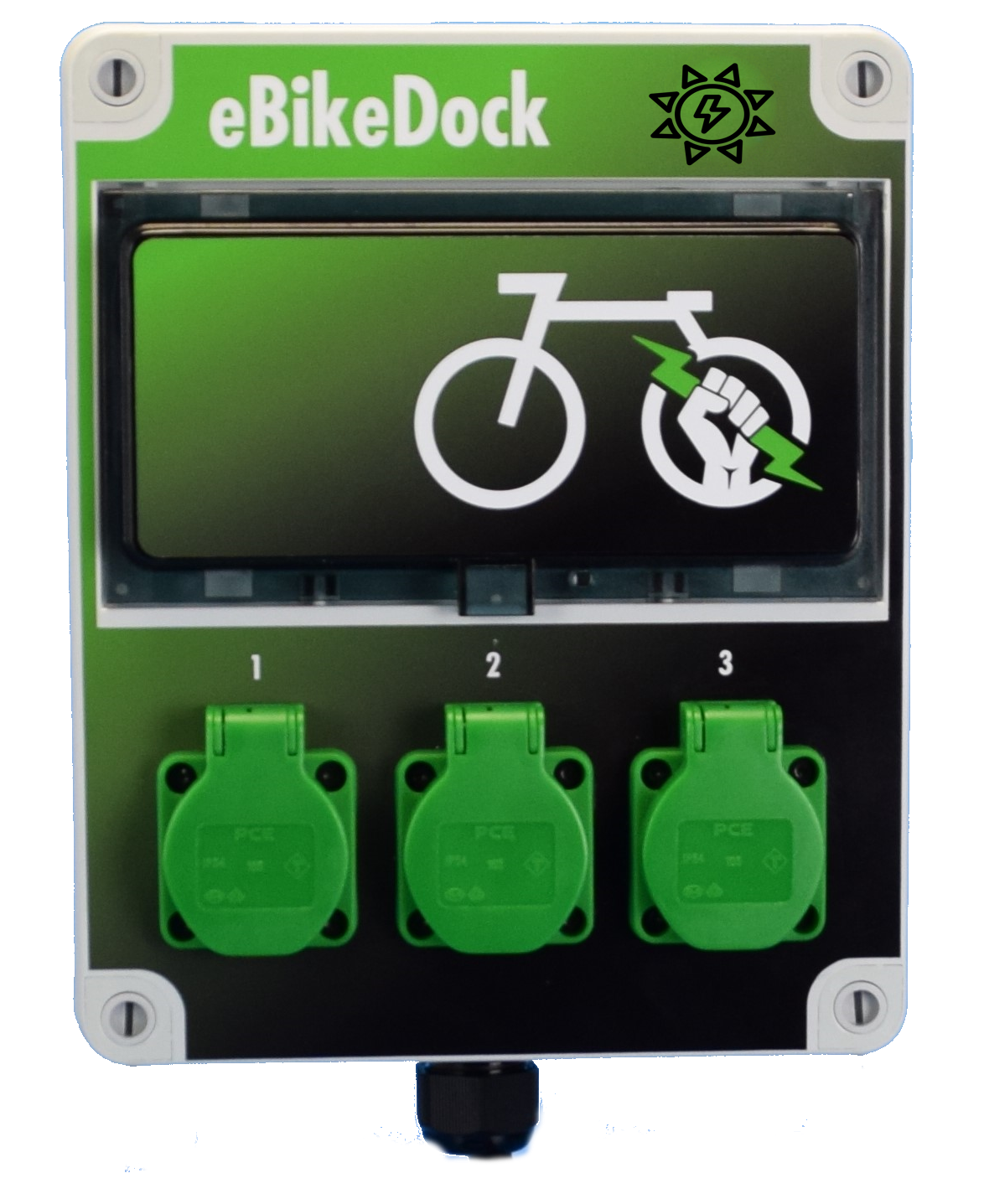 e-werk fahrrad ladegerät E-Bike Ladegerät / eBikeDock / 3 Ladeplätze /