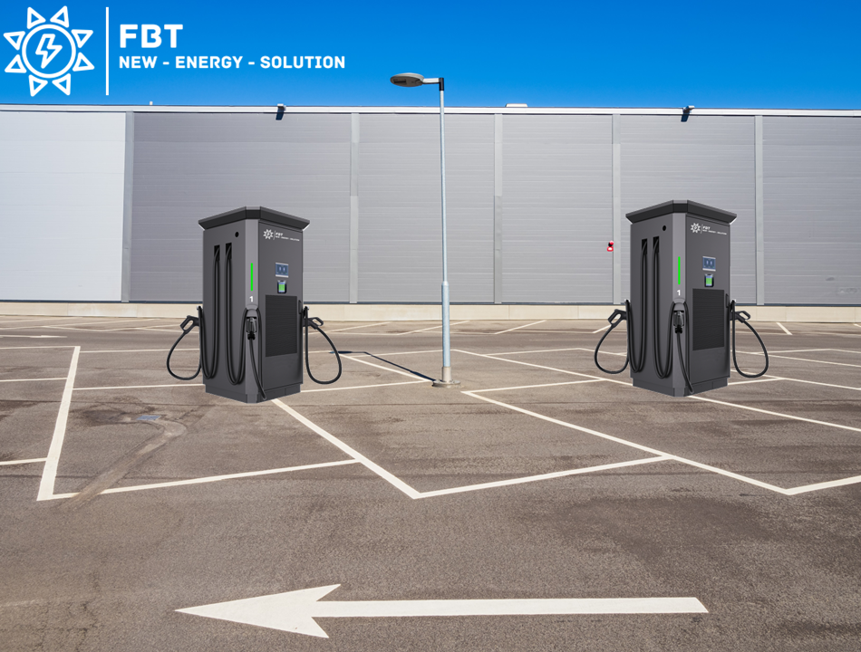 Supercharger 160-320 KW / DC-Ladegerät 160-320 KW / 4-Ladepunkte in einem / Eichrechtskonform