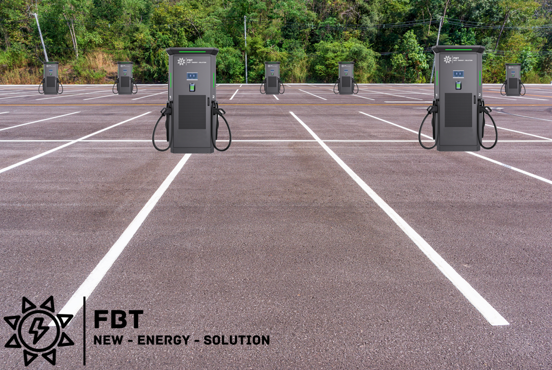 Supercharger 160-320 KW / DC-Ladegerät 160-320 KW / 4-Ladepunkte in einem / Eichrechtskonform