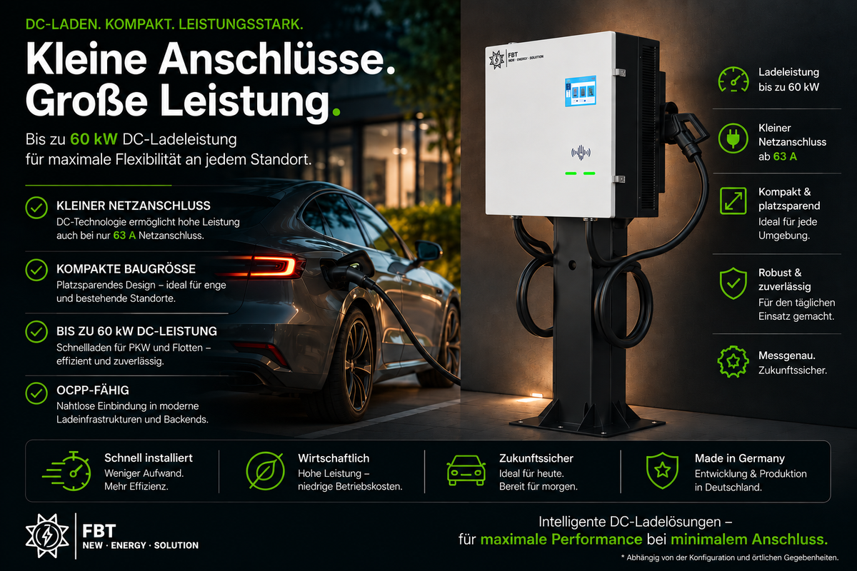 Supercharger 40KW 50KW 60KW 2-Ladepunkte / DC Ladestation 40KW 50KW 60KW / Schnellladegerät 40KW 50KW 60KW / BLACKBOX-DC-DUO