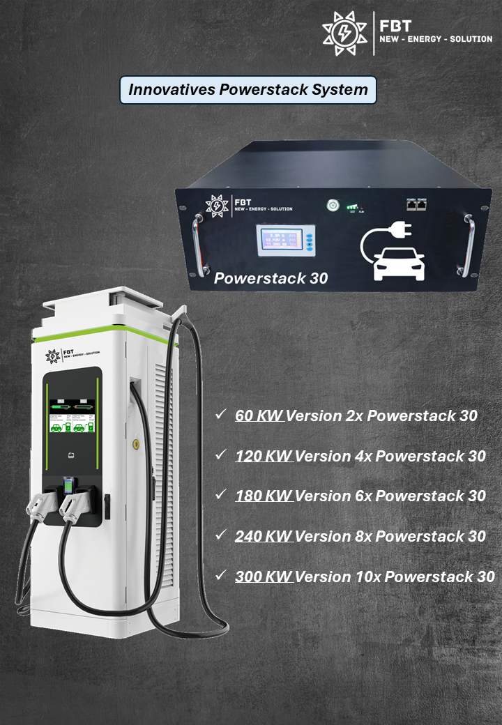 Supercharger 60-300 KW / DC Ladestation / Schnellladegerät / Eichrechtskonform