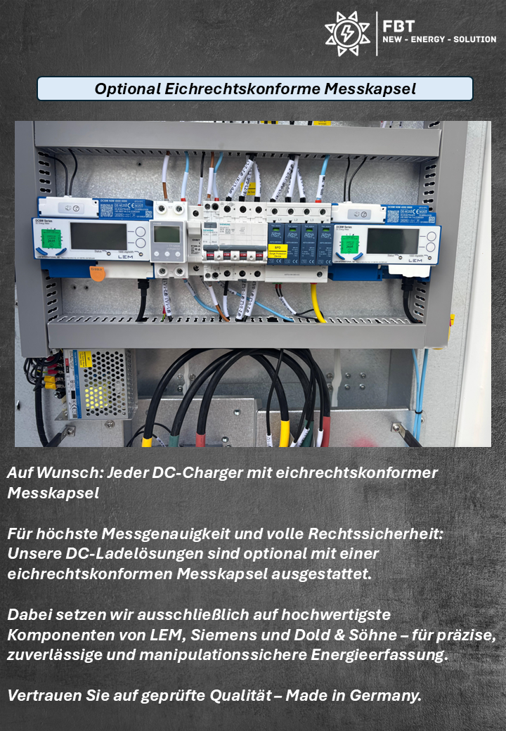 Supercharger 60-300 KW / PRO-LINE / DC Ladestation / Schnellladegerät / Eichrechtskonform