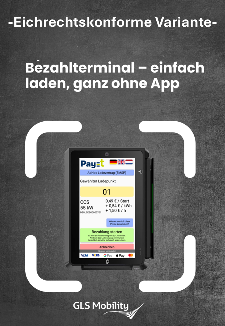 Supercharger 60-240 KW / ECO-LINE / DC Ladestation / Schnellladegerät / Eichrechtskonform