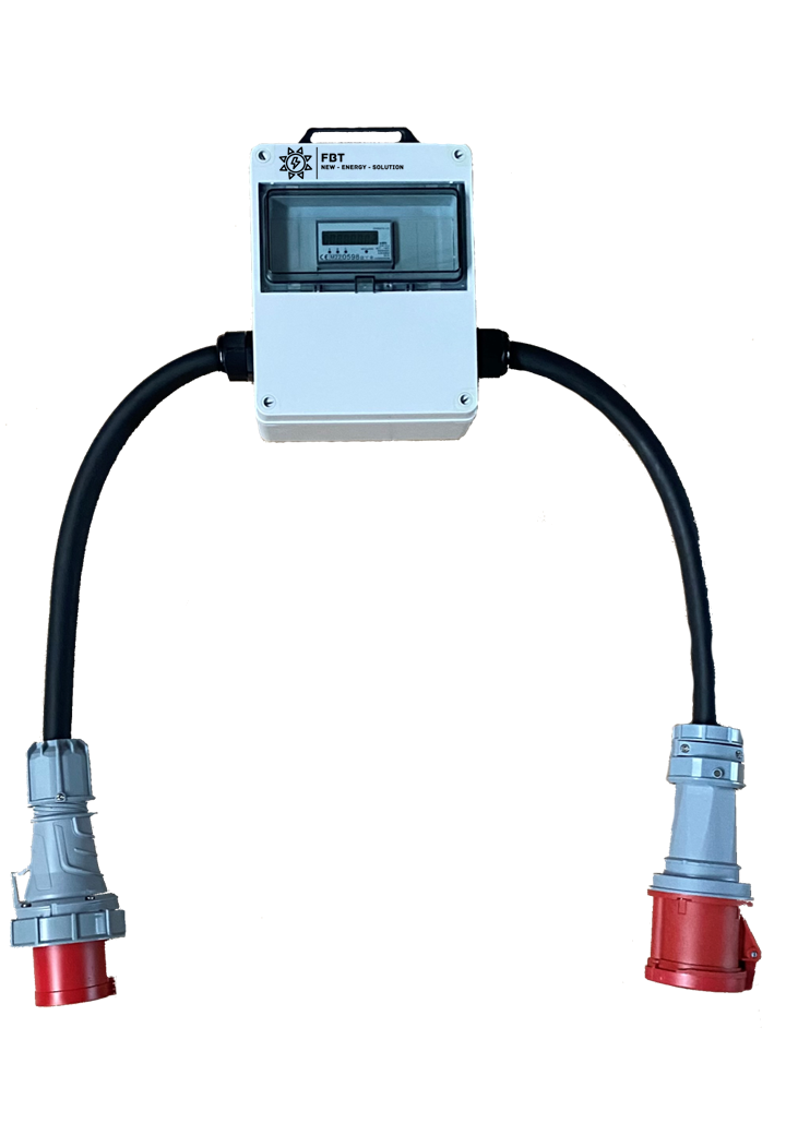 Intermediate plug meter / 63A CEE / digital LCD / MID calibrated 