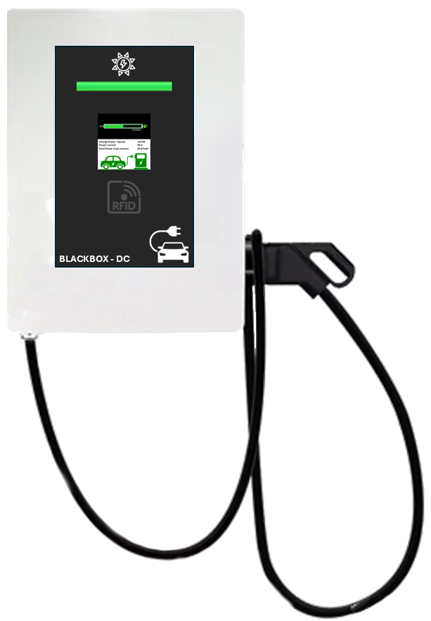 Supercharger 30 KW / DC Ladestation 30 KW / Schnellladegerät / BLACKBOX-DC