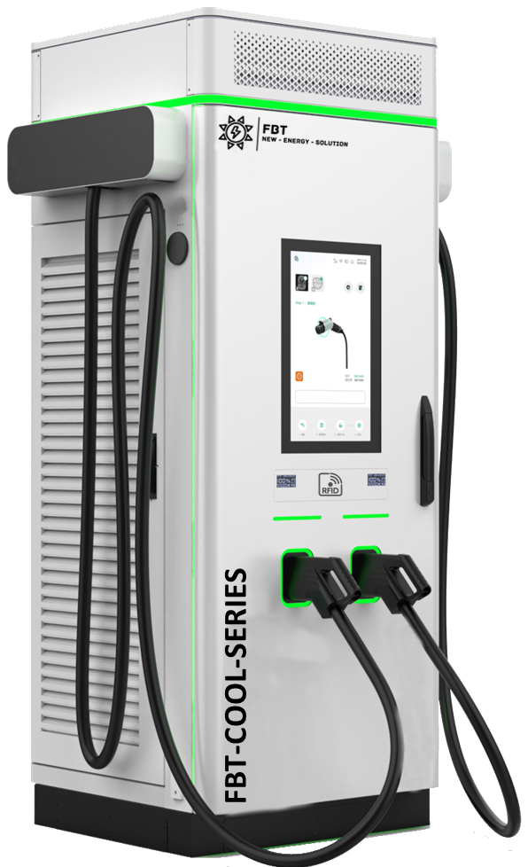 Flüssigkeitsgekühlter Supercharger 200-480 KW / DC Ladestation / Ladestation für LKW / Eichrechtskonform