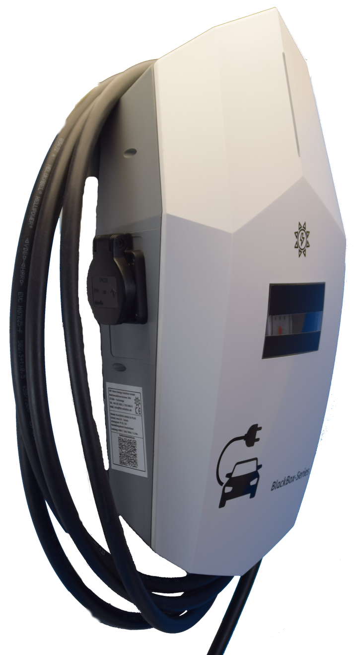 Ladestation / Wallbox 11 KW / Mobiles Ladegerät - SIMPLE-CHARGE & COUNT / Ein- Aus Schalter / Statisches Lastmanagement / MID Geeichter Zähler