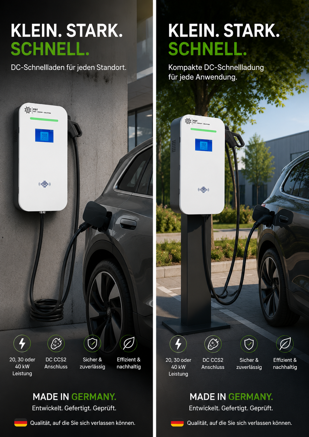 Supercharger 20-40 KW / DC Ladestation / Schnellladegerät / BLACKBOX-DC