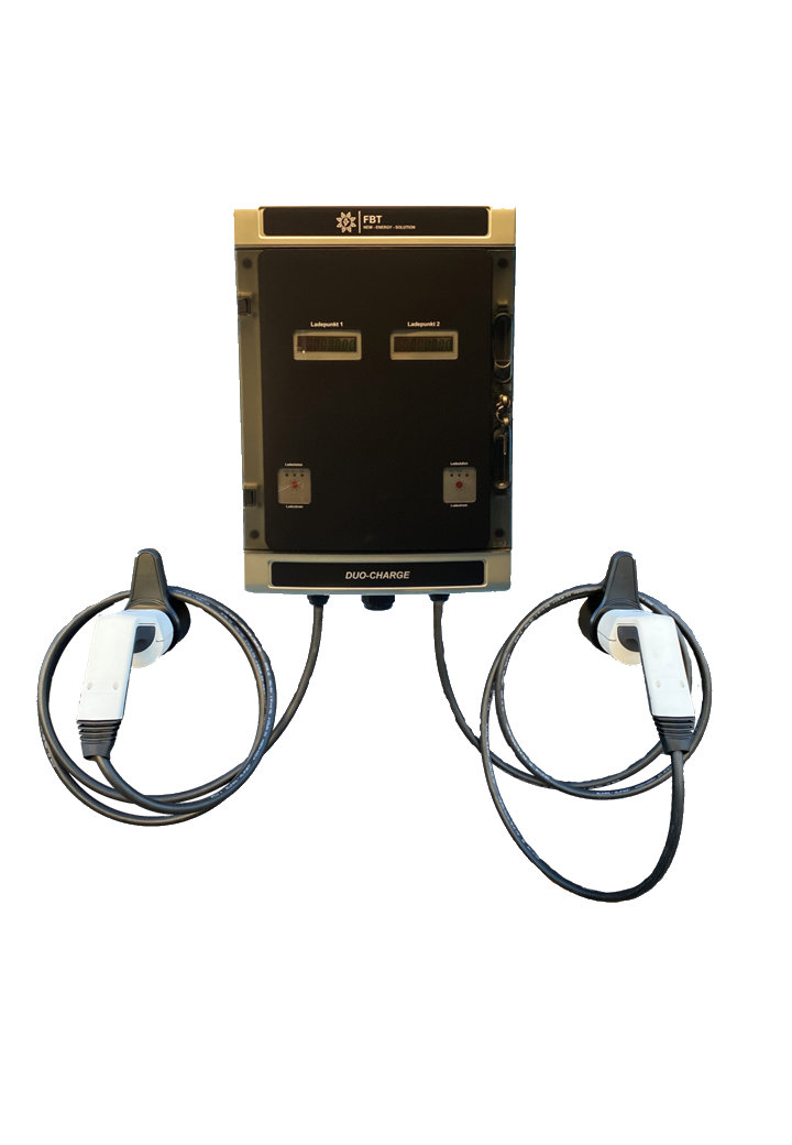 Ladestation / Intelligente Wallbox 2x11 KW / Zwei Ladepunkte / DUO-CHARGE-PILOT / "Ladeinfrastruktur in und an Mehrparteienhäusern" - Förderfähig !