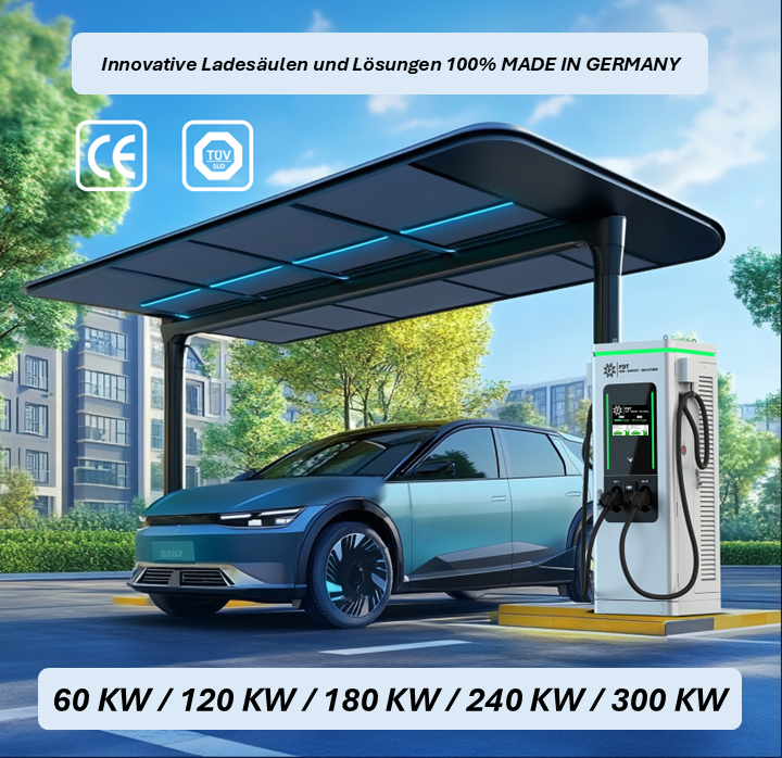 Supercharger 60 KW / DC Ladestation / Schnellladegerät / 60 - 300 KW