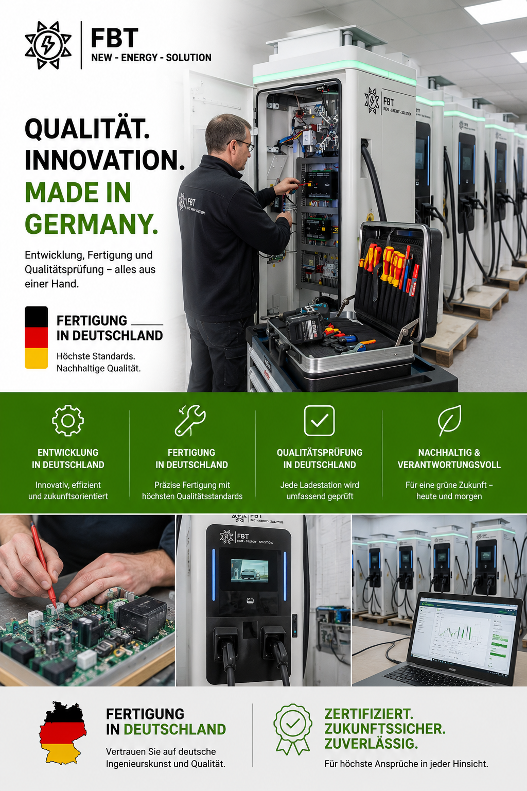 Supercharger 60-400 KW / PRO-LINE / DC Ladestation / Schnellladegerät / Eichrechtskonform