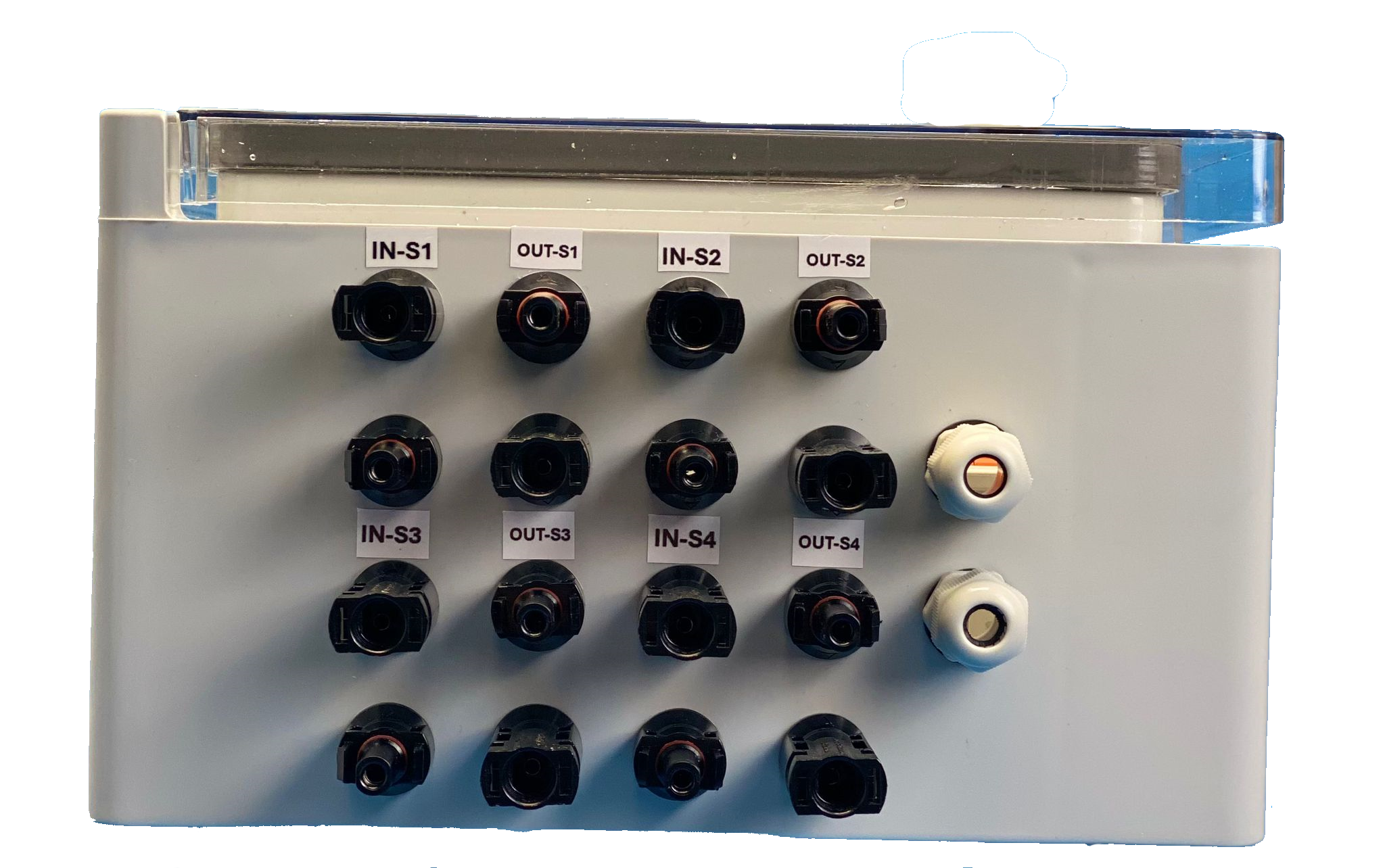 PHOENIX-CONTACT Sunclix / GAK / GENERATOR-ANSCHLUSSKASTEN / DC 4-STRING / Inkl. Vorsicherung / T1+T2 / T2 / ÜBERSPANNUNGSSCHUTZ